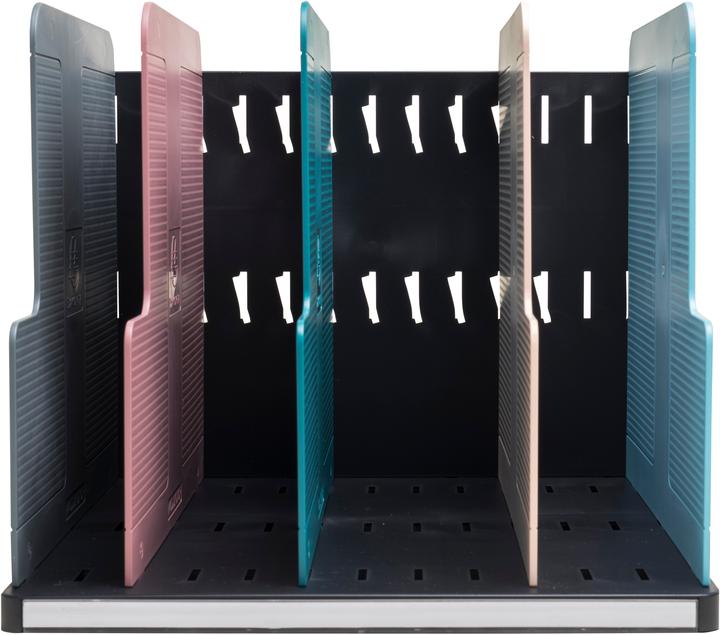 Image du produit Exacompta MODULOTOP, vertikaler Sorter mit 5 Trennplatten, Skandi (A4+)
