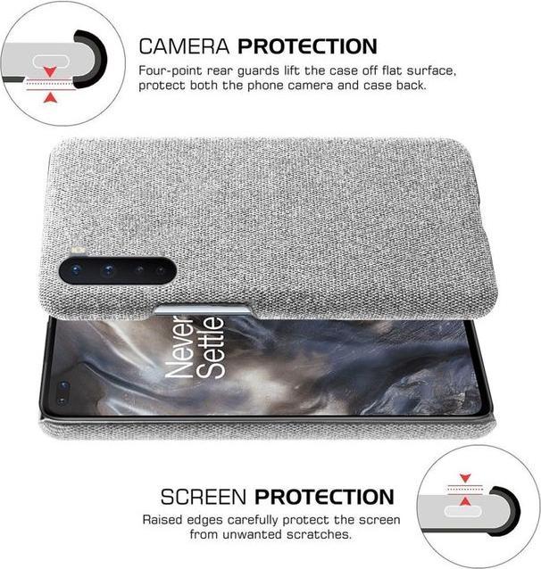 Produktbild MU Style Hardcase mit Stoffrückseite (OnePlus Nord)
