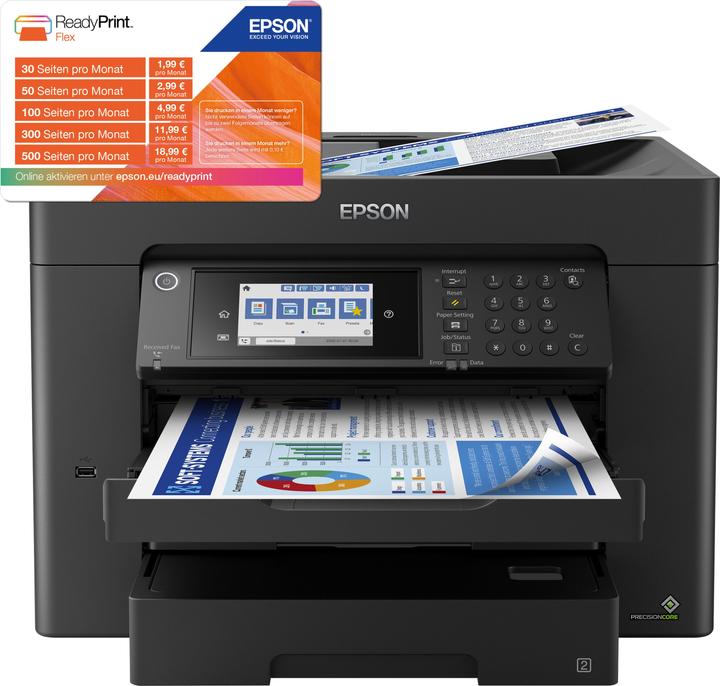 Produktbild Epson WorkForce WF-7840DTWF (Tintenpatrone, Farbe)