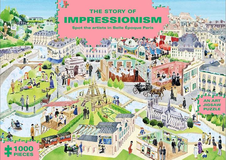 Produktbild The Story of Impressionism (An Art Jigsaw Puzzle) (1000 Teile)