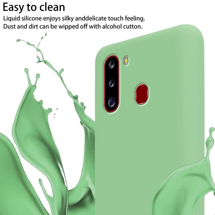 Produktbild Cadorabo TPU Cover Handy Kette Liquid (Samsung Galaxy A21)
