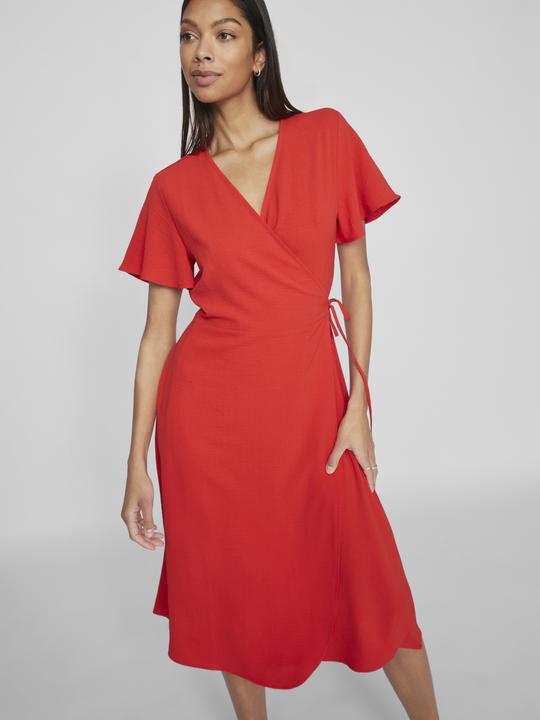 Produktbild Vila Kurzärmeliges Wickelkleid (40)