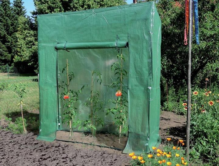 Produktbild Magni Tomatenhaus L 195 x B 60 x H 215-195 cm Greenhouse, Foliengewächshaus, Tomatenzelt, Anzucht