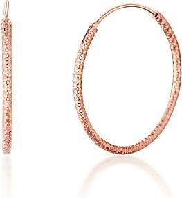 Immagine prodotto JVD Orecchini a cerchio in bronzo con argento SVLE0204XD5RO - Diametro: 2 cm