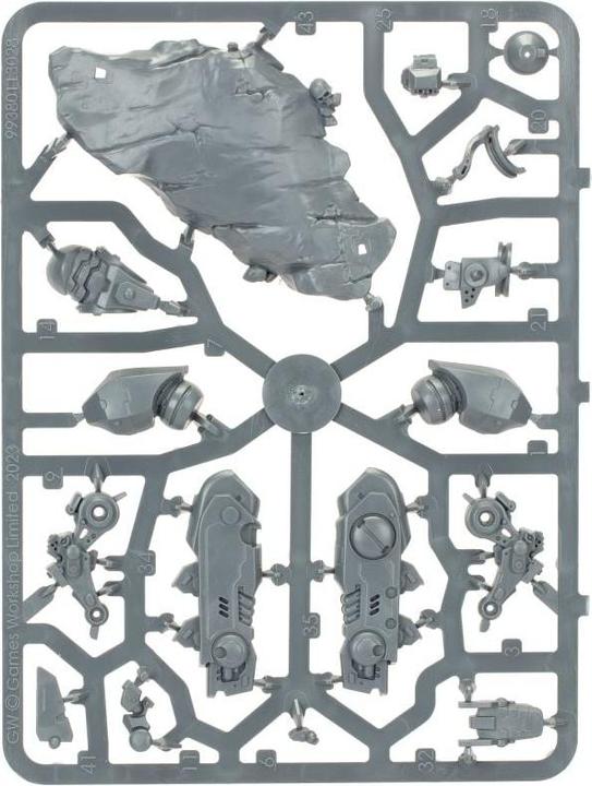 Actual product image Games Workshop Warhammer 40k - T'au Empire Commander Farsight (Plastic)