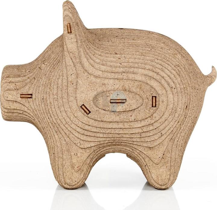 Image du produit Eco Wood Art Wooden Coin-Bank puzzle - Cochon