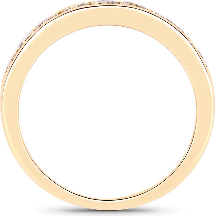 Produktbild Xen Ring mit 9 Diamanten 0,86 ct. 375 Gelbgold (54)