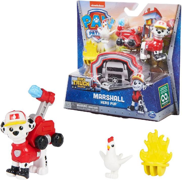 Actual product image Spin Master Paw Patrol Big Truck Pups Hero Pups Marshall