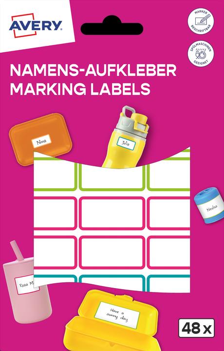 Actual product image Avery Namens-Etiketten