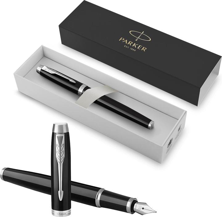 Produktbild Parker Pen IM Black Lacquer C.C. (Schwarz, Silber, 1 x)