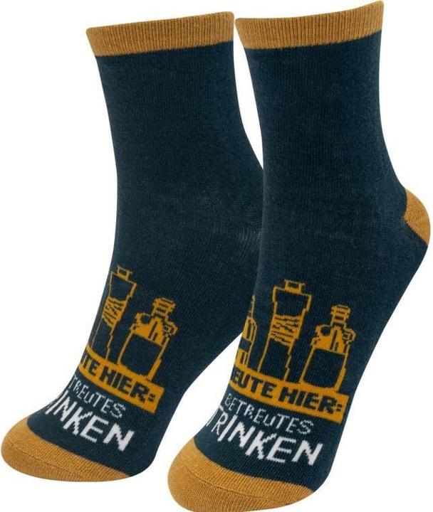 Sheepworld Zaubersocken Motiv Betreut, 1 Paar für Grösse 41-46 (41 - 46)