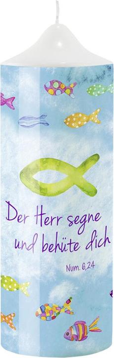 Produktbild Kerze »Herzliche Segenswünsche zur Erstkommunion« (1 Stk.)
