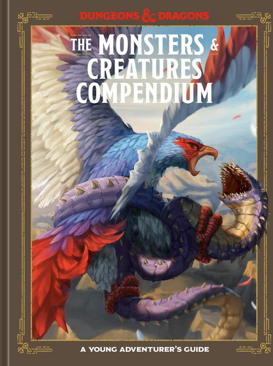 Immagine prodotto The Monsters & Creatures Compendium (Inglese, Stacy King, Jim Zub, Andrea Wheeler, Licenza ufficiale di Dungeons & Dragons, 2023)