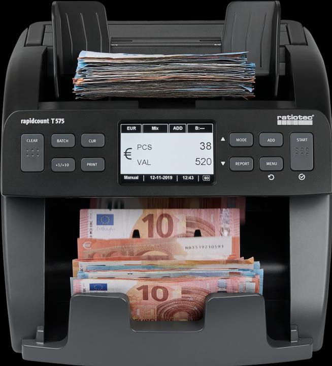 Image du produit ratiotec rapidcount T 575 (Compteuse de billets)