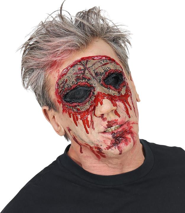 Actual product image Widmann ZOMBIE AUGEN- FX LATEX PROTHESE mit 2 St. flüssigem Latexkleber
