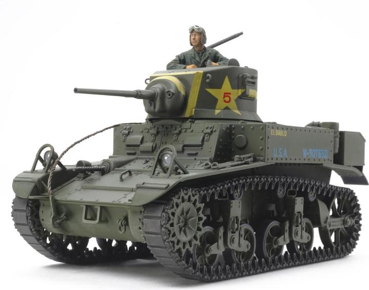 Image du produit Tamiya U.S.Light Tank M3 Stuart production tardive