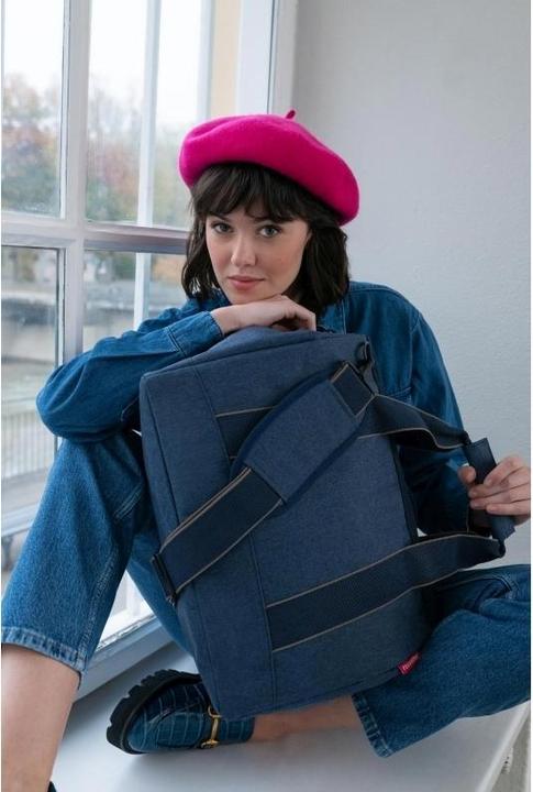 Produktbild reisenthel Schultertasche Allrounder M Herringbone Dark Blue