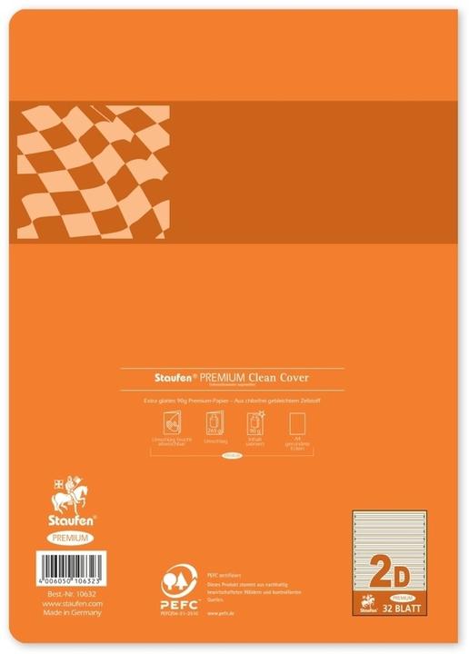 Actual product image Staufen Booklet A4 32BL Lin.2 lined (A4, Lined, Soft cover)