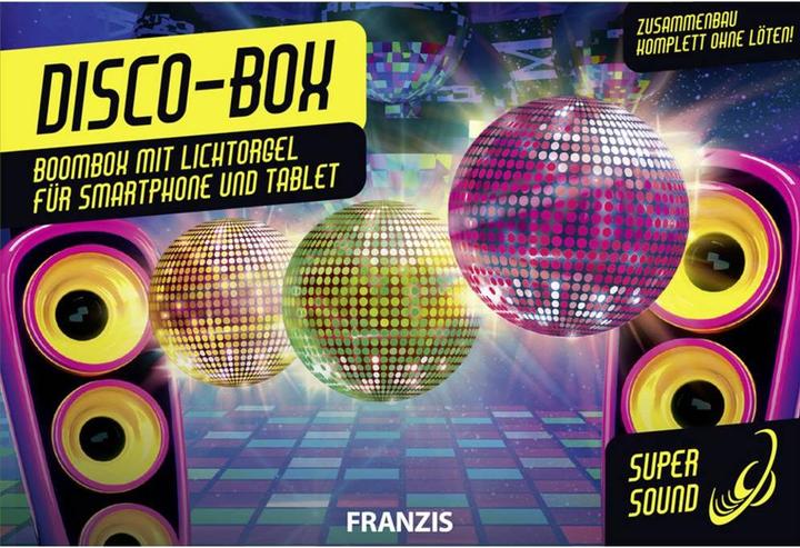 Actual product image Franzis Building box disco box with light organ