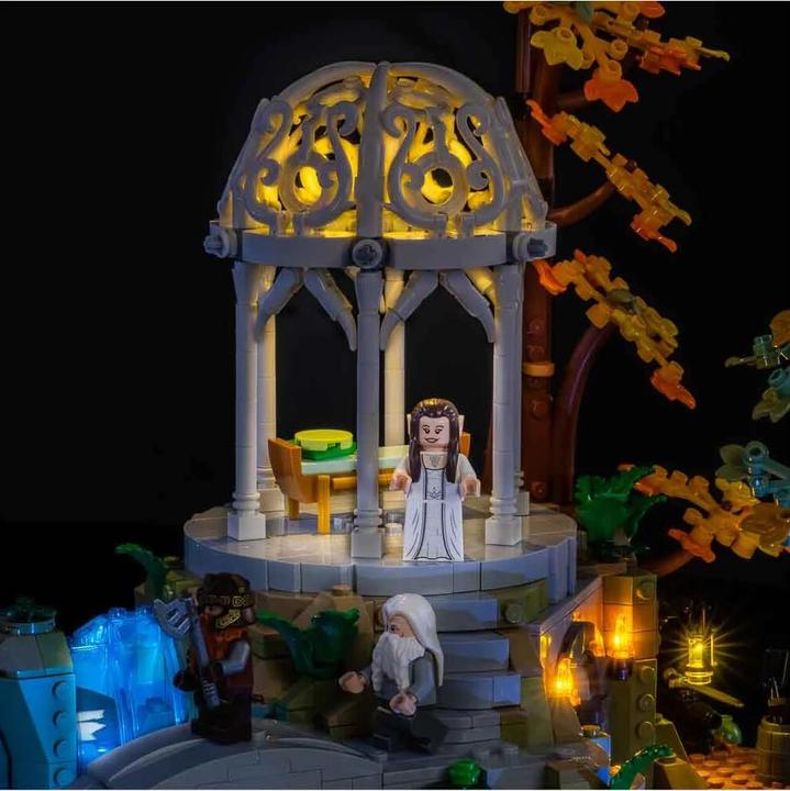 Produktbild Light my bricks LED Licht Set für LEGO 10316 Der Herr der Ringe - Bruchtal