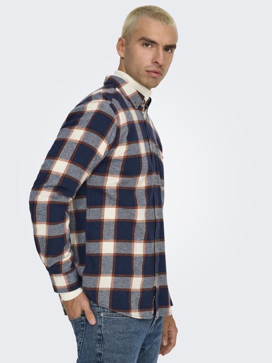 Produktbild Only & Sons Onsral Ls Slim Check Shirt (XXL)