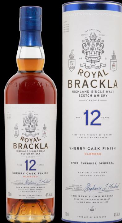 Produktbild Bacardi Royal Brackla 12 Years Old Highland Single Malt (Single Malt, 1 x 70 cl)