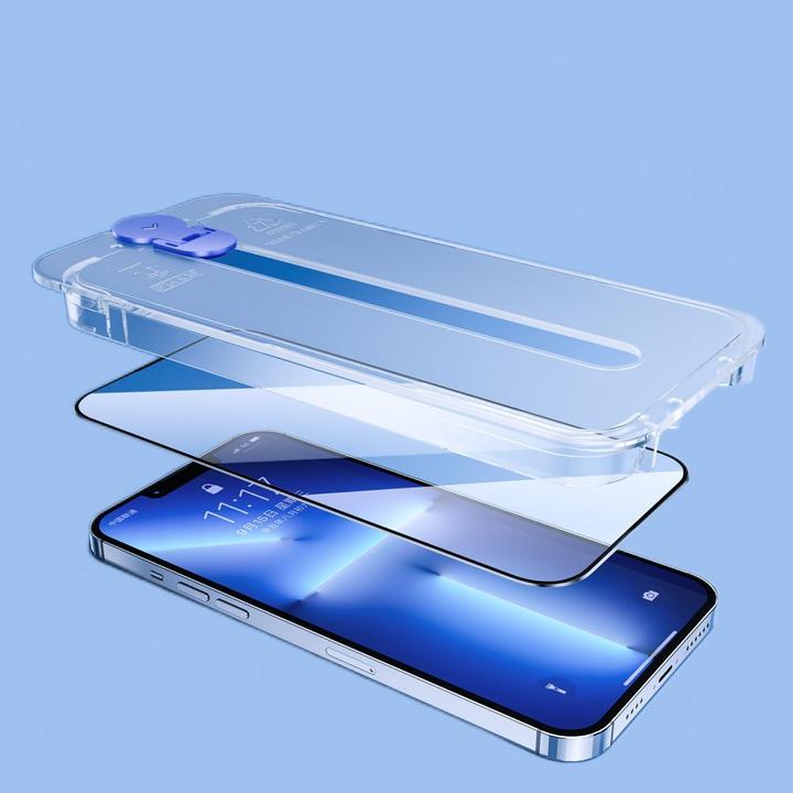 Produktbild Joyroom Easy Fit JR-H11 full screen tempered glass for Apple iPhone 14 Plus 6.7 " (1 Stück, Apple iPhone 14 Plus)