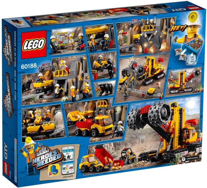 Actual product image LEGO Mining professionals at the extraction site (60188, LEGO City)