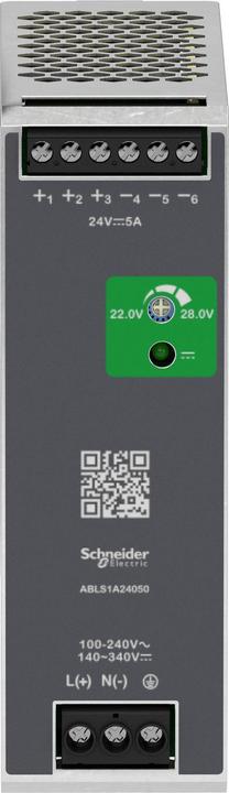 Actual product image Schneider Electric ABLS1A24050, 40 mm, 117.6 mm, 123.6 mm, 550 g, 180 mm, 175 mm