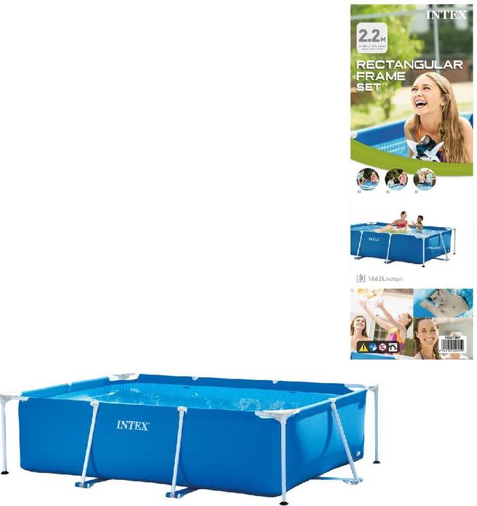 Immagine prodotto Intex Rectangular Frame (220 x 150 x 60 cm)