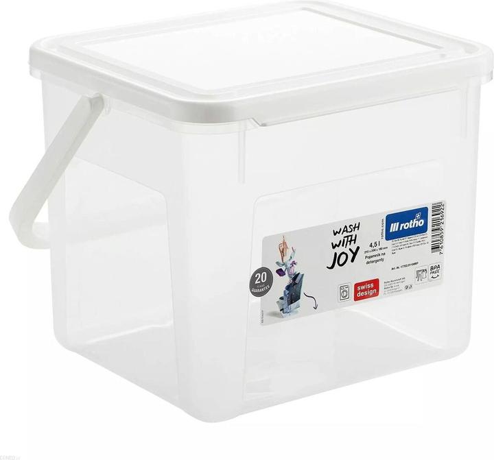 Actual product image Rotho Container for tablet powder (21 x 20 x 18 cm, 4.50 l)