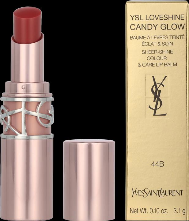 Actual product image Yves Saint Laurent YSL LOVESHINE CANDY GLOW Lip Balm #44B 1 u (Care pencil, 53.13 ml)