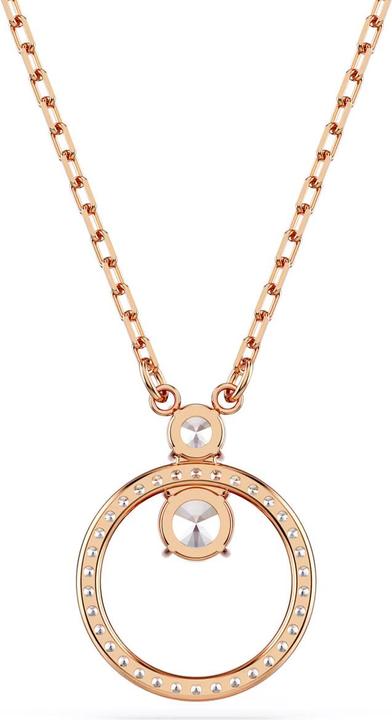 Immagine prodotto Swarovski Collana Constella taglio rotondo oro rosa bianco (Metallo Swarovski, 38 cm)