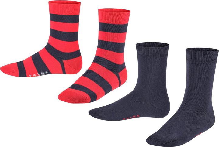 Actual product image Falke Socken Casual Happy Stripe 6Pack SO (pack of 6, 31 - 34)