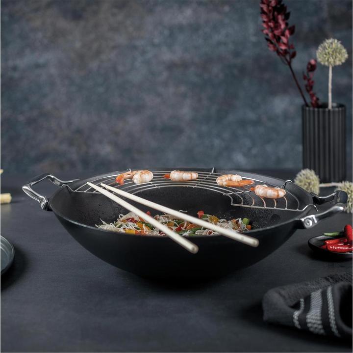 Actual product image Kuhn Rikon Jampur (36 cm, Wok, Cast iron)