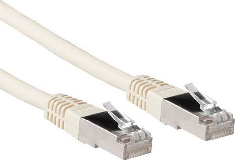 Actual product image 0.25m Cat6a SSTP PiMF 0.25m Cat6a S/FTP (S-STP) Ivory Network Cable (S/FTP, CAT6a, 0.25 m)