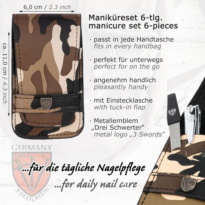 Image du produit Drei Schwerter 6-teiliges Maniküreset Massa