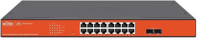 Actual product image Wi-Tek 16*10/100/1000Mbps RJ45 Ports (16 Ports)