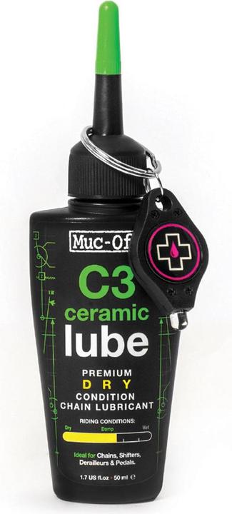 Actual product image Muc-Off C3 Dry Ceramic Lube 120ml (120 ml, Chain oil)