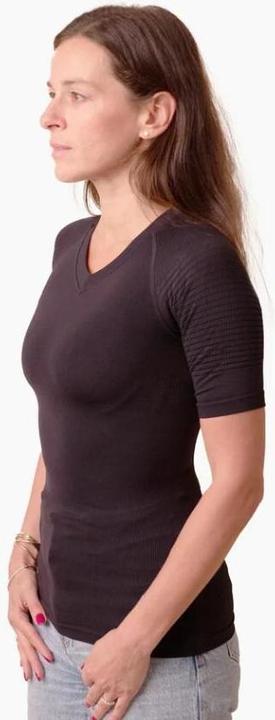 Actual product image Anodyne Posture shirt ladies, black size XS/S (S)