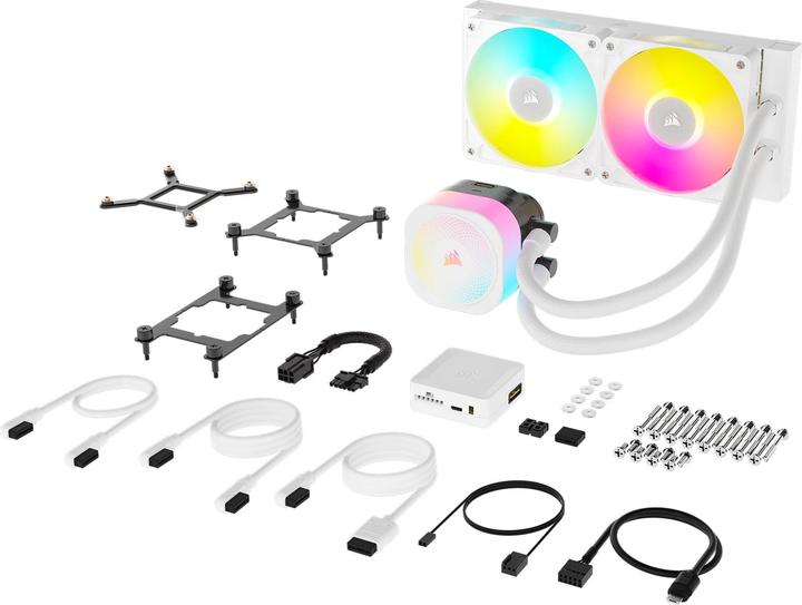 Produktbild Corsair iCUE LINK TITAN 240 RX RGB White
