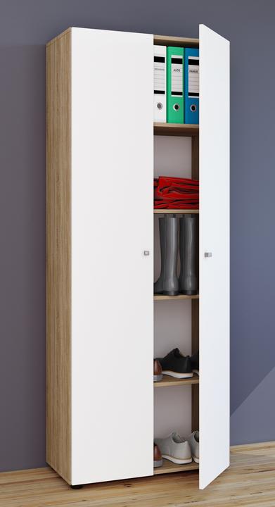 Produktbild VCM Holz Mehrzweckschrank Vandol mit Drehtüren (70 x 40 cm)