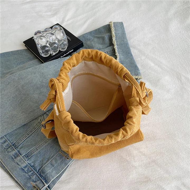 Produktbild Only-Bags.Store Tasche Middle Umhängetasche Drawstring Bucket Bag Casual Light Youth Crossbody Bag