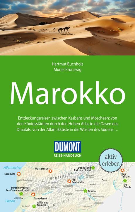 Produktbild Reise-Handbuch Reiseführer Marokko (Deutsch, Hartmut Buchholz, Muriel Brunswig, 2024)