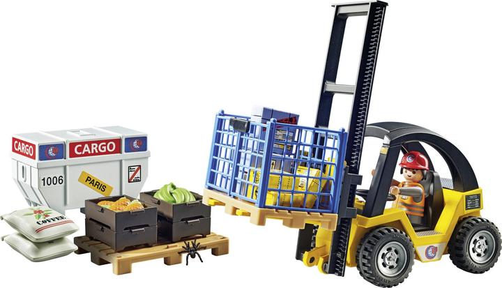 Produktbild Playmobil Gabelstapler mit Fracht (71528, Playmobil My Life)