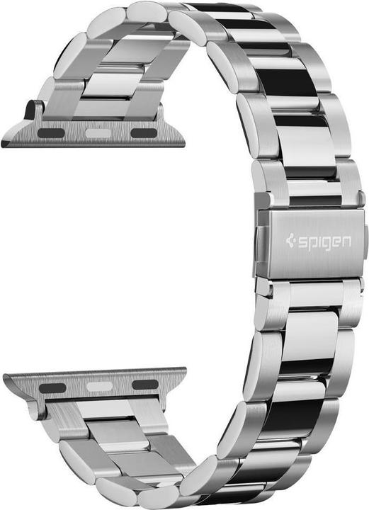 Produktbild Spigen Modern Fit Band für Apple Watch Series 38, 40, 41 mm - silver (38 mm, 40 mm, 41 mm, Stainless Steel, Apple Watch Series 1, Apple Watch Series 2, Apple Watch Series 3, Apple Watch Series 4, Apple Watch Series 5, Apple Watch Series 6, Apple Watch Series 7, Apple Watch Series 8, Apple Watch Series 9, Apple Watch SE)