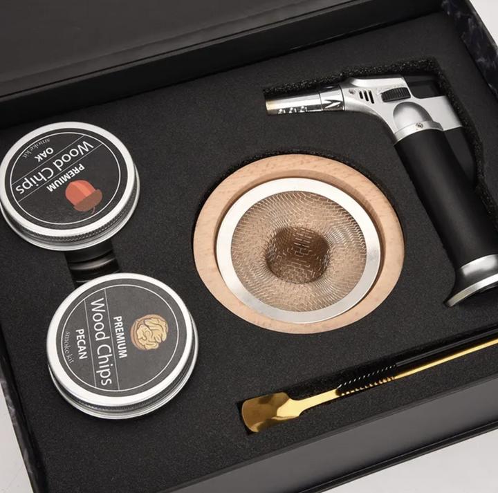 Produktbild PhoneLook Cocktail Smoker Kit mit Heater sowie premium Wood 4 sorten für smoking Whiskey & Bourbon