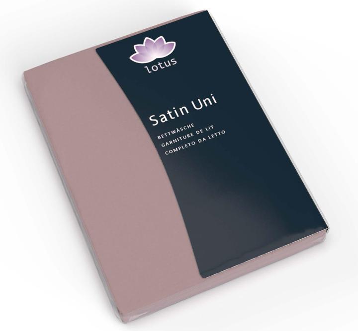 Immagine prodotto Lotus Bettwaren Biancheria da letto per bambini in raso uni