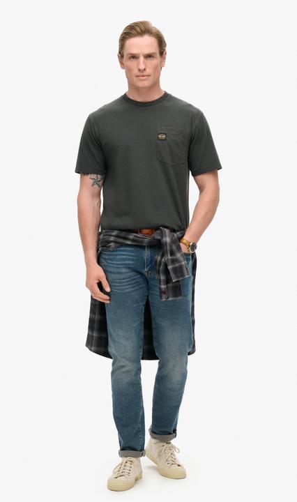 Immagine prodotto Superdry T-shirt con tasca e cuciture a contrasto (XL)