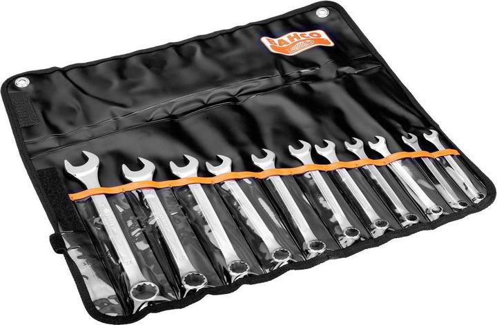 Image du produit Bahco Jeu de clés à fourche (11 pièces) (11 mm, 12 mm, 10 mm, 14 mm, 22 mm, 13 mm, 15 mm, 17 mm, 19 mm)